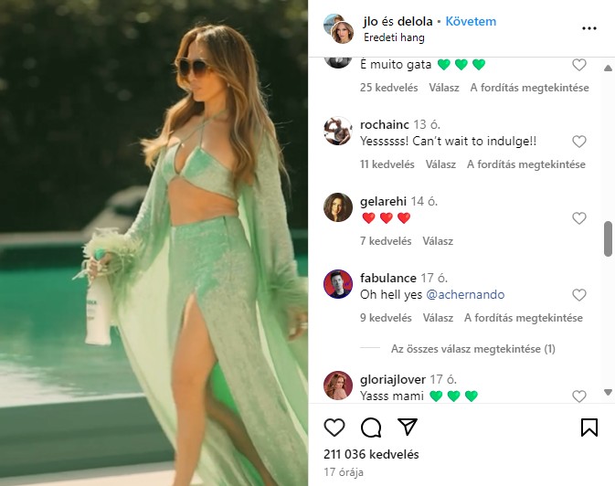 Jennifer Lopez dögös ruhában mutatkozott legújabb videójában