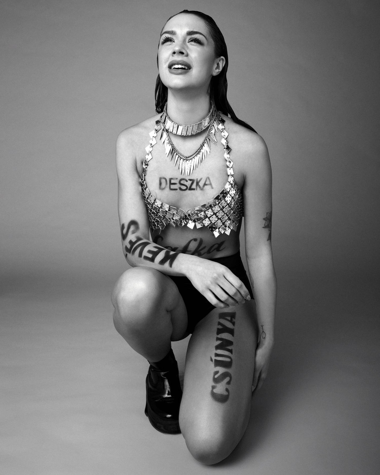 Léda Kitti a Next Top Model Hungary egyik versenyzője Stylist: Kiss Márk