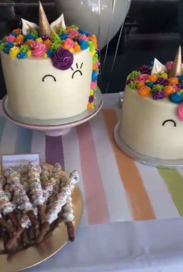 North West és Penelope Disick születésnapja