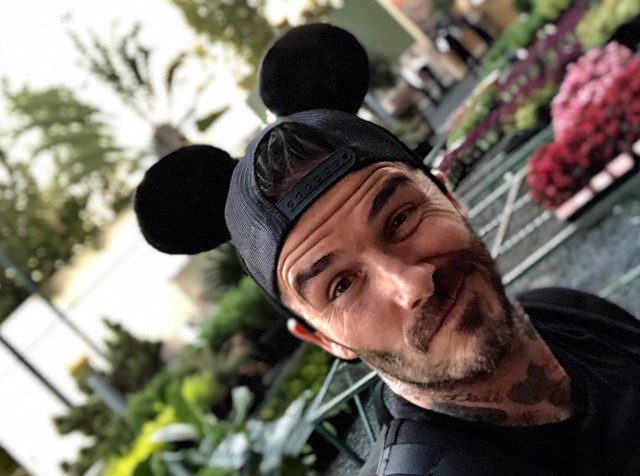 David Beckham Disneylandben