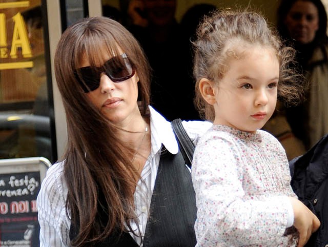 Monica Bellucci és lánya, Deva Cassel még 2008-ban