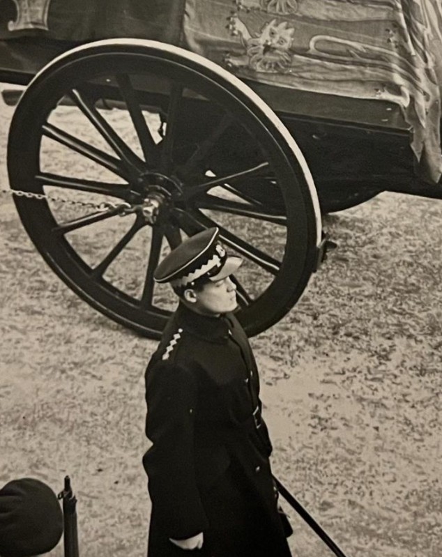 Diana hercegné édesapja az 1950-es években