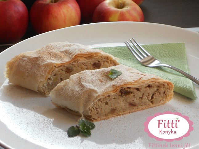Almás rétes - A legdiétásabb és legegyszerűbb süti