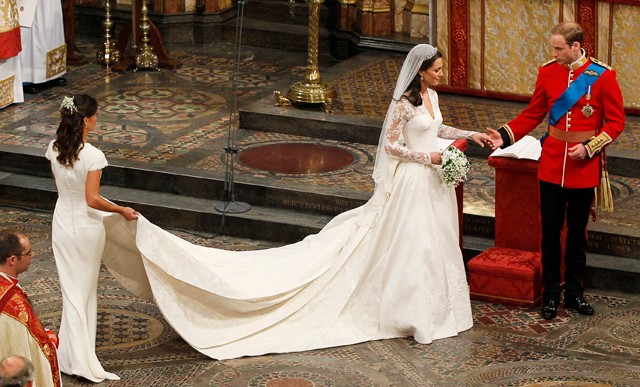 Kate Middleton esküvői ruhája