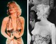 És persze Marilyn Monroe, aki a vilg legszexibb női közé számít még ma is! A dekoltázsa ellenállhatatlanul vonzotta a szemeket, mégsem volt túlzó. Mindenesetre talált olyan nyakig zárt ruhát is, amely dögösebb volt, mint némely köldökig nyitott darab.