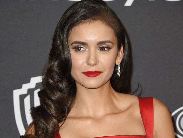 Nina Dobrev a Golden Globe after partin