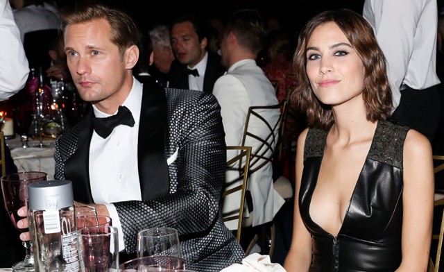 Alexander Skarsgard és Alexa Chung