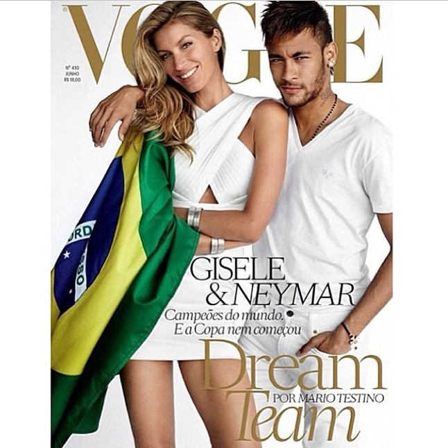 Íme a brazil Vogue címlap.