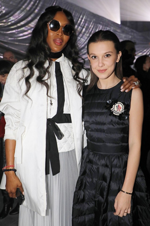 Millie Bobby Brown Naomi Campbell