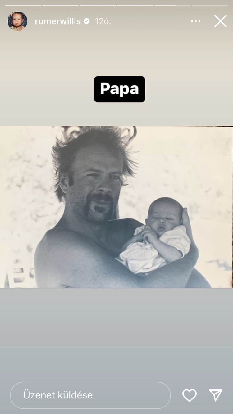 Bruce Willis és lánya, Rumer Willis