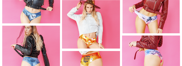 Ez az új márka a legvagányabb halloweeni fehérneműket hozza el