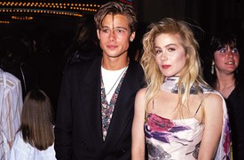 Christina Applegate és Brad Pitt 