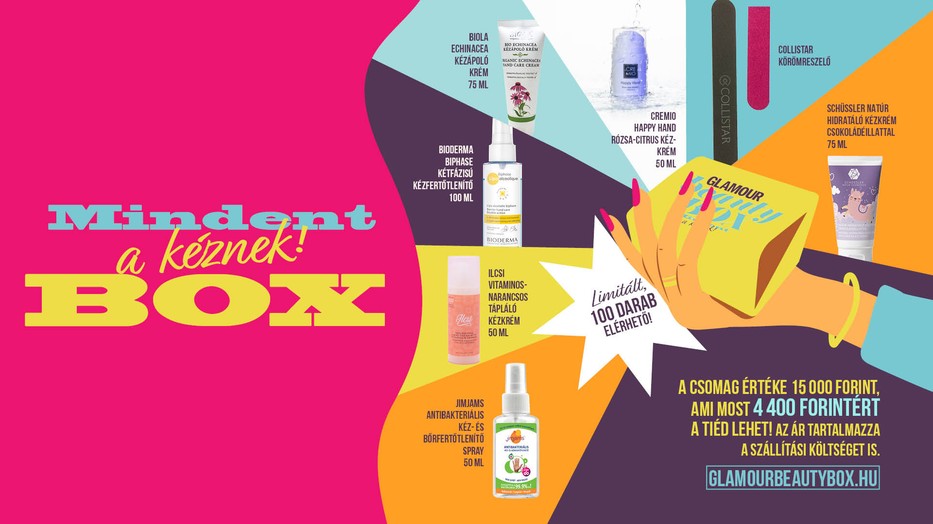 GLAMOUR Mindent a kéznek Beauty Box