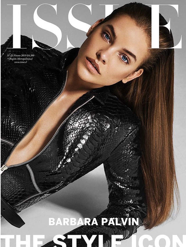 Palvin Barbara az Issue magazin címlapján