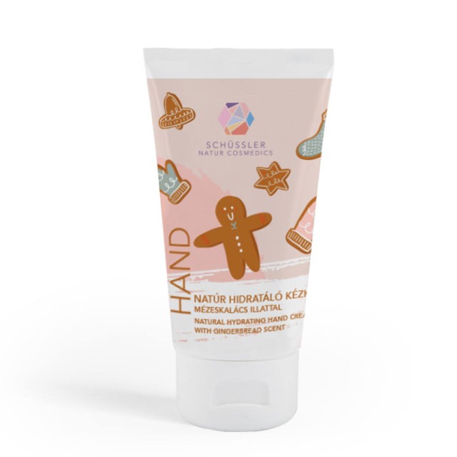 *A karácsony illata egy tubusban*Egyre csak közeledik a december és vele együtt a karácsony is. Bár a lakást még nem díszítettük fel, az ünnepi hangulat apránként beköltözik életünkbe. Különösen akkor, ha a Schüssler új, mennyei mézeskalács illatú kézkrémjét használjuk. Naponta többször kenjük be kezünket a sok fertőtlenítés, valamint a hideg miatt, miért ne tennénk ezt úgy, hogy közben gyönyörködünk a karácsony illatában?!Natúr hidratáló kézkrém mézeskalács illattal SCHÜSSLER 1790 Ft/ 75 ml (23,8/ 1 ml) 