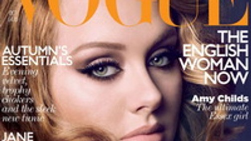 Adele a legnépszerűbb Vogue-lány