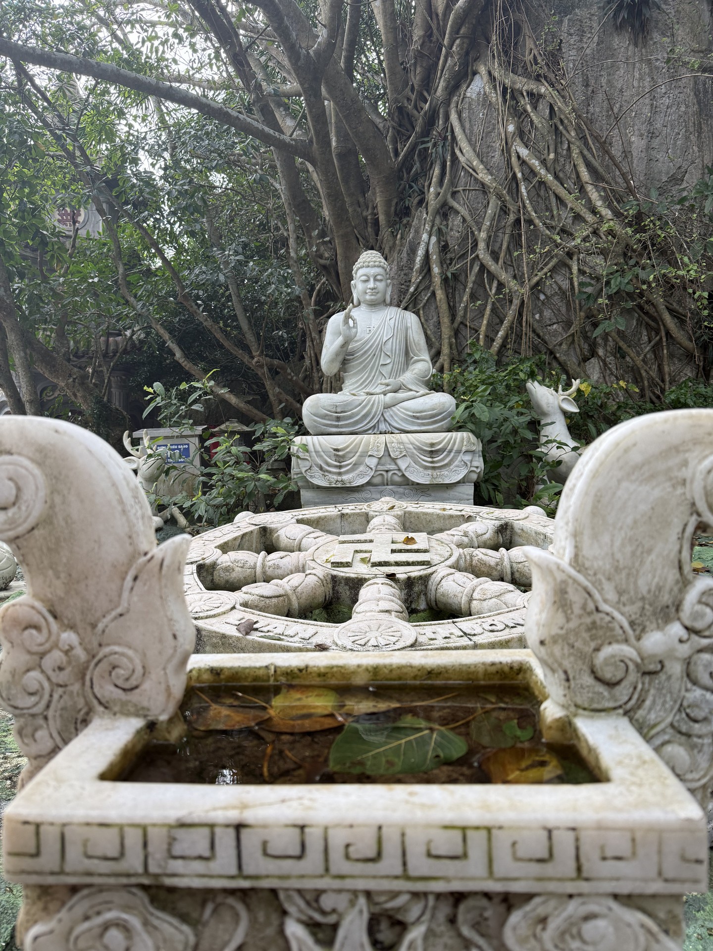 Buddha szobor a Márvány-hegyen