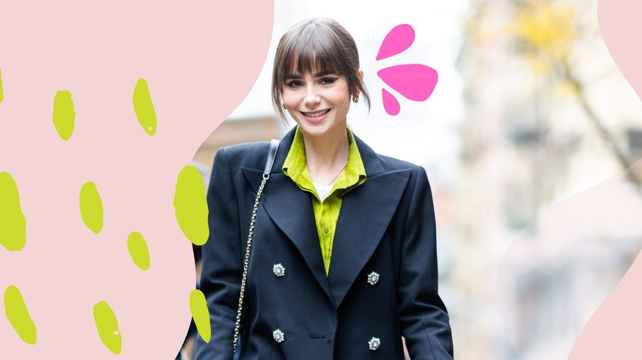 Lily Collins-nak egyszerűen minden jól áll, hát még ez a francia lépcsős hajvágás!