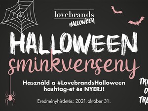 Ha imádod a Halloween-t és a sminkelést, a Lovebrands versenyét neked találták ki