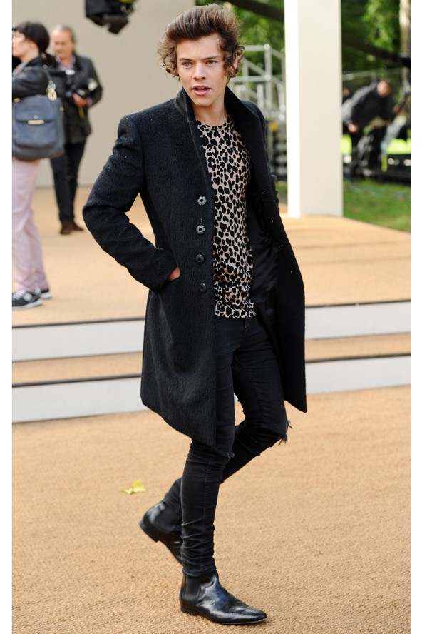 Harry Styles One Direction Burberry