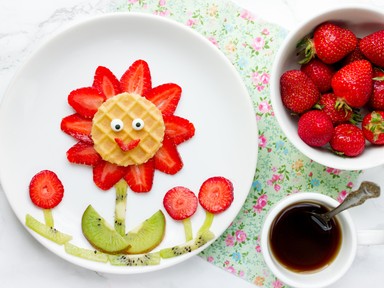 Ezért a gyümölcsvirágért minden gyerek rajongani fog