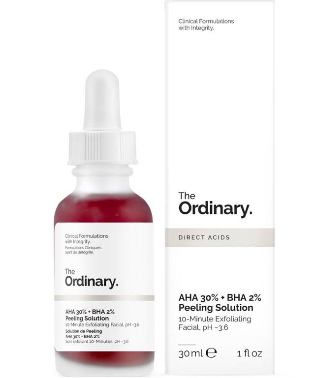 THE ORDINARY AHA 30% + BHA 2% Peeling Solution - 2 690ft/30 ml