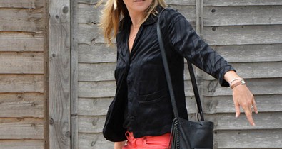 Micsoda feltűnő nadrág, Kate Moss!