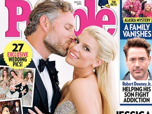 Az első fotók Jessica Simpson esküvőjéről