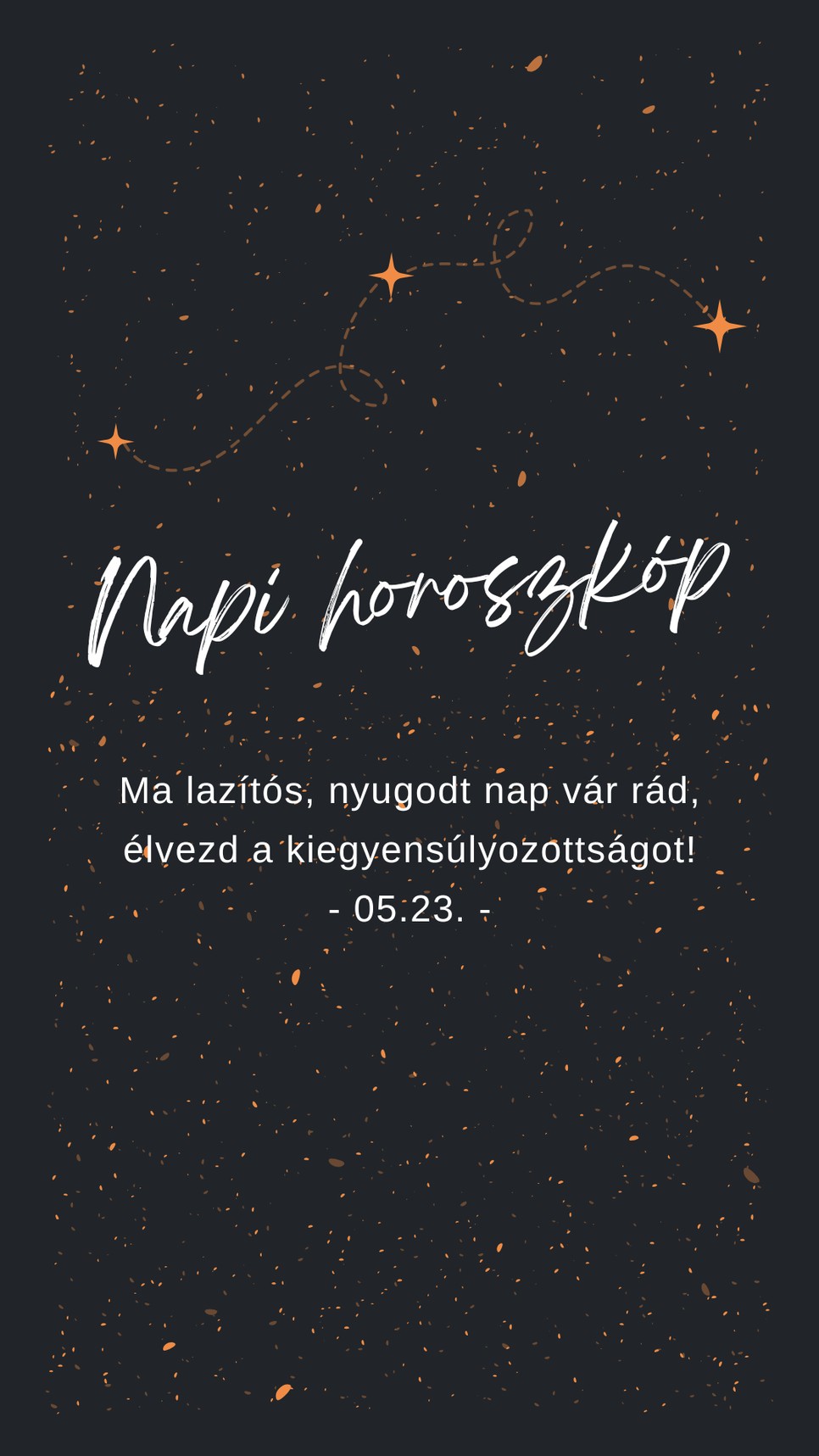 Hallgass a napi horoszkópra
