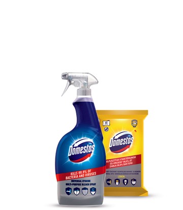 Domestos Higénikus törlőkendő, citrom (100 db) 2 599 Ft (26 Ft/ 1 db) a Rossmann üzleteiben és online, GLAMOUR-kuponnal, 25% kedvezménnyel 1 949,2 Ft (19,49 Ft/ 1 db)