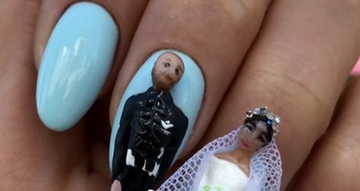 A világ legundoritóbb manikűrjét is Meghan Markle és Hary herceg esküvője inspirálta!