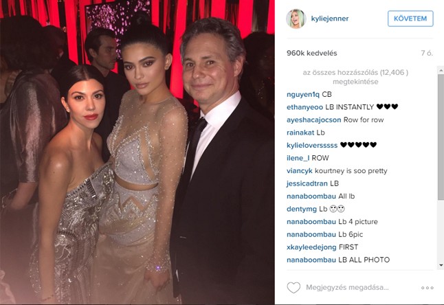 Kylie Jenner párja Kourtney Kardashian volt