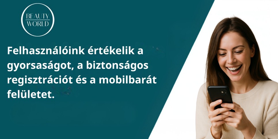 Kényelmes és egyszerű online időpontfoglalás a bwnet.hu szalonkereső oldalon