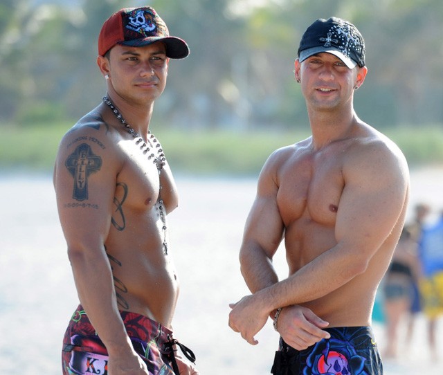 Pauly D és The Situation a Jersey Shore egyik részében