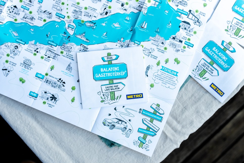 Megérkezett az idei Balatoni Gasztrotérkép - Kezdődhet a nyár!