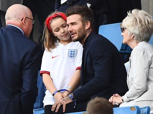 Akkora a szerelem David Beckham és a lánya között, hogy szem nem marad szárazon