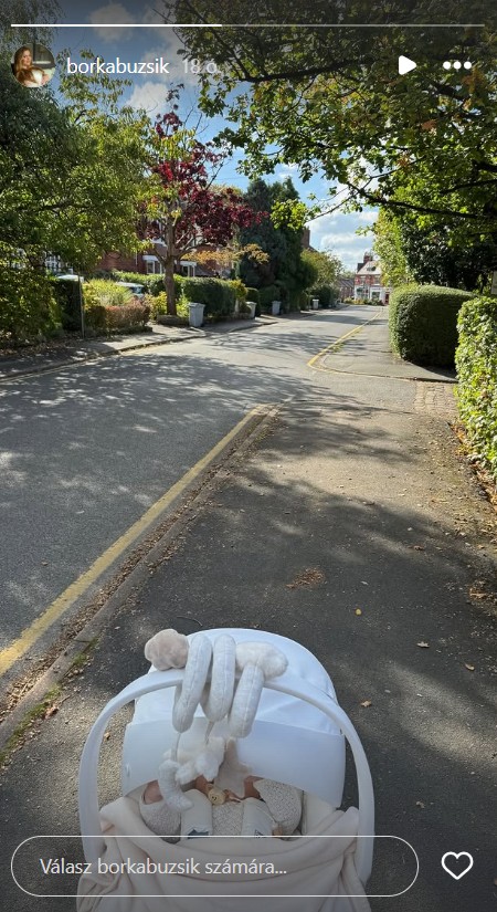 Buzsik Borka újabb fotón mutatta meg tündéri kislányát