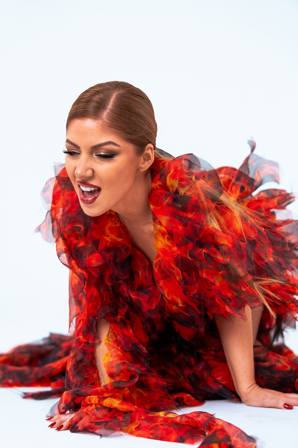 Tolvai Reni DJ Yaminával közösen készítette el a nyár slágerét, a Feel The Fire című dalt Fotó: Vajkovics Viktória