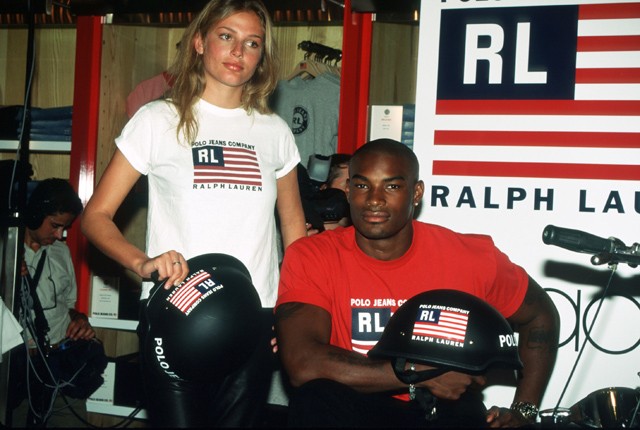 Ralph Lauren kampány a kilencvenes években