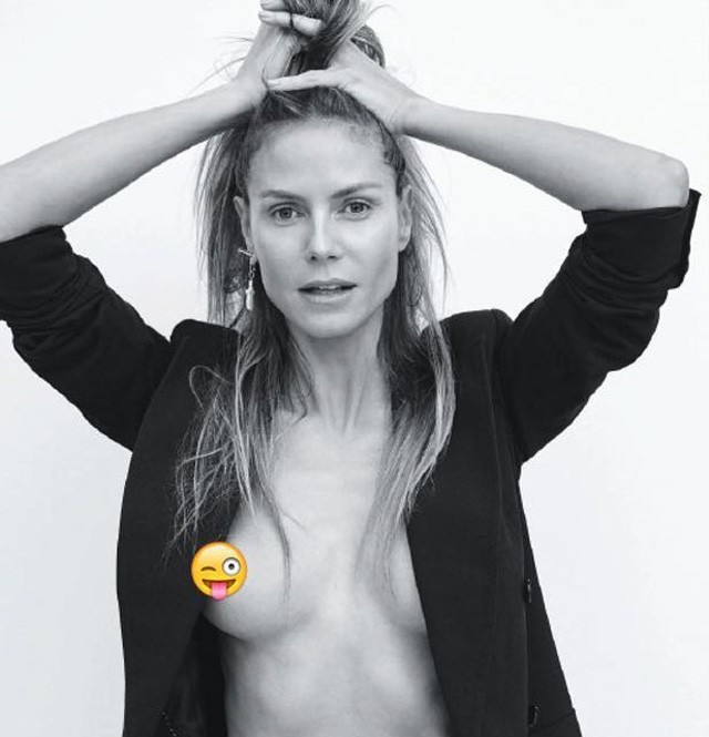 Az már pornó, amit Heidi Klum pucéran a tengerparton művel pasijával!