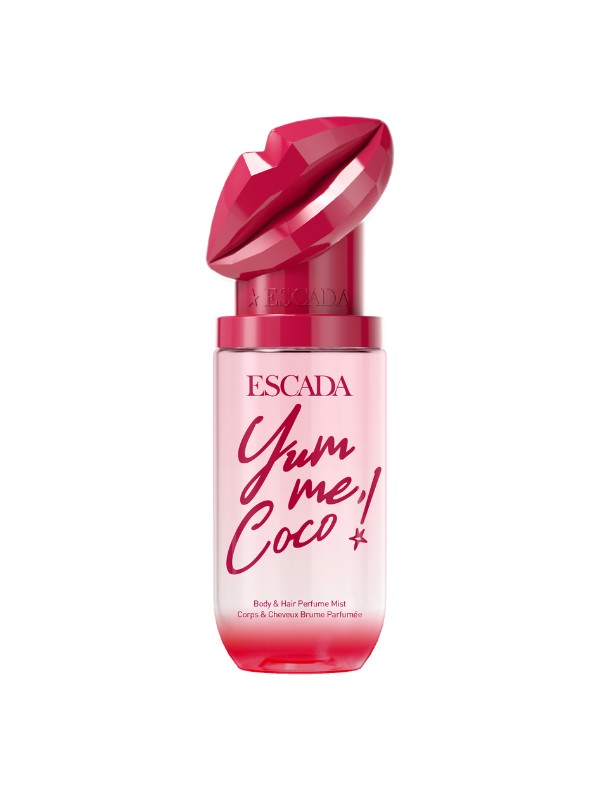 Coco Body Mist ESCADA YUM ME! 10 490 Ft/100 ml (104,9 Ft/1 ml) - A  trópusi kókusz lágy, szinte megízlelhetően édes jegyei robbannak be, miközben a friss pézsma váratlan mélységet és csábító karaktert kölcsönöz a kreációnak.