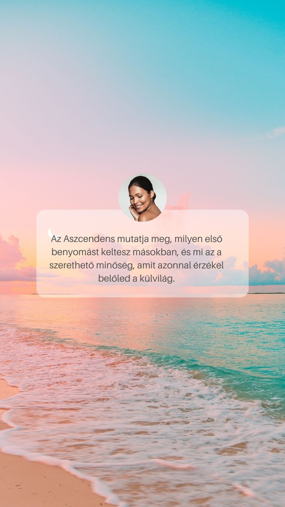 Aż aszcendens izgalmas dolgokra mutat rá azzal kapcsolatban, mit érzékelnek belőle mások
