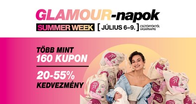 Nyáron is GLAMOUR-napok! Minden, amit érdemes tudni a Summer Week-ről