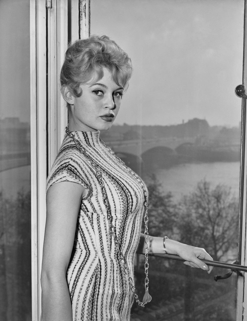 Brigitte Bardot a hírneve kezdetén, 1956-ban