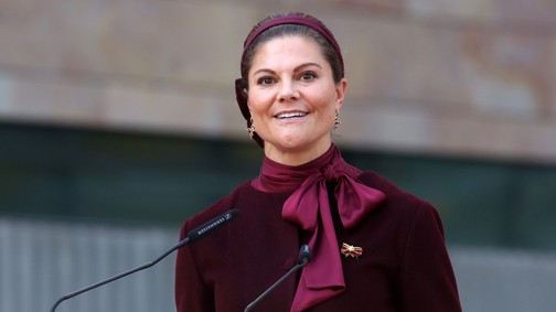 Viktória svéd királyi hercegnő élete legmerészett szettjében jelent meg, csak úgy vonzotta a tekinteteket