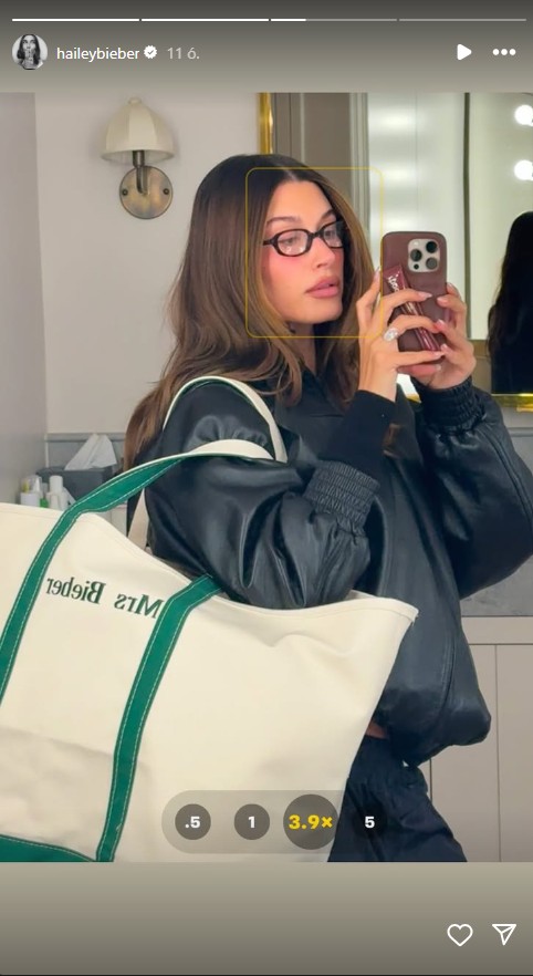 Hailey Bieber finoman, de határozottan üzent a rajongóknak