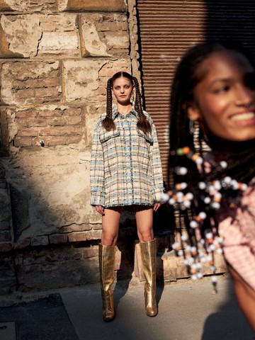 Tweedzakó MSGM - Spark le Monde 179 990 Ft, Csizma MAISON MARGIELA - HalfPrice 51 995 Ft