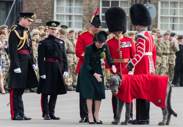Kate Middleton és Vilmos herceg a Szent Patrik-napi programon