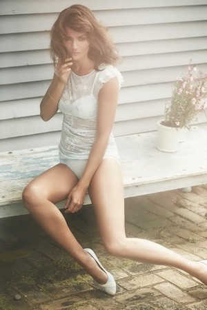 Gyönyörű fehérneműk a topmodelltől