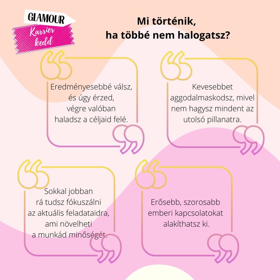 4 módszer a szakértőtől, ami örökre segít legyőzni a halogatást